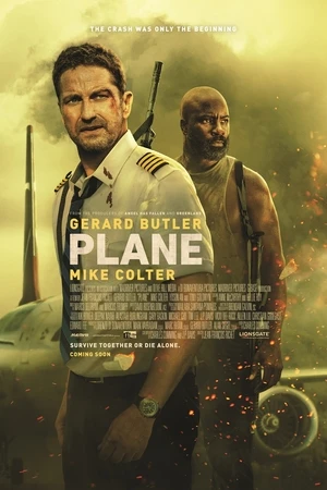 Plane 2023 Hindi Dual Audio WEB-DL 720p - 480p - 1080p - Movierulz